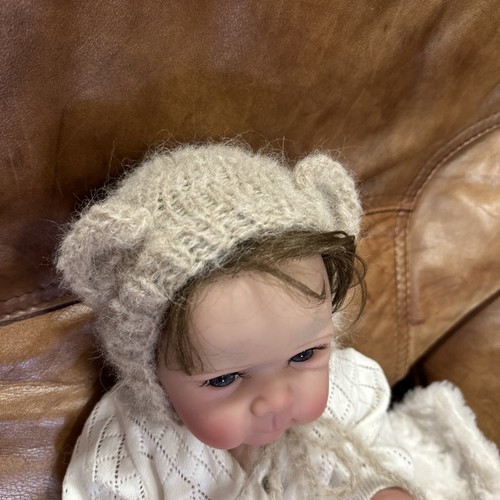 Bonnet béguin bébé - béguin, ourson