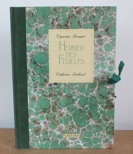 Herbier des feuilles - , capucine