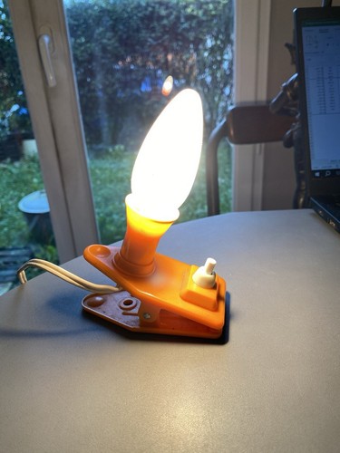 Lampe champignon spot pince - à,