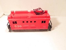 LIONEL POST-WAR TRAINS - 520 BOXCAB WITH ORIGINAL PANTOGRAPH- EXC. - H1