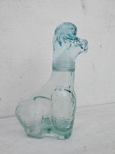 Bouteille carafe chien caniche