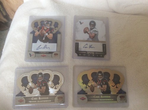 Case keenum rookie card lot - rookie,