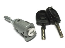 VW GOLF 4 IV MK4 BORA 97-03 BARILLET SERRURE PORTE AVANT DROIT 604837168