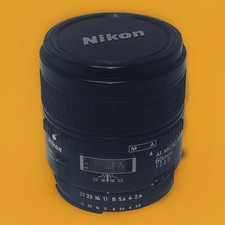 Nikon AF Micro Nikkor 1:2.8 D 60mm Camera Lens