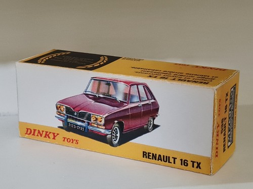 Dinky toys boite vide repro - vide,
