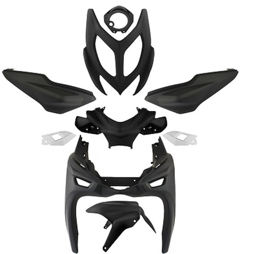 Set pièces carénage noir - pièces,