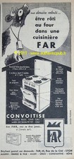 ADVERTISEMENT 1957 FAR COOKER GAS COW AD VINTAGE PUB