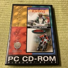 Karting and Moto Cross Game Twin Pack on PC CD Rom
