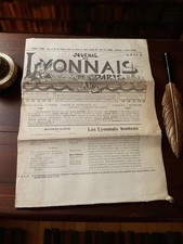 Vintage 1930s Lyonnais Journal Retro History Collection