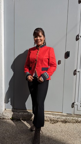 Veste blazer rouge devotta - veste,