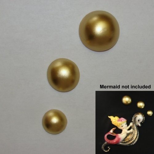 Gold round bubble wall - round, plaque