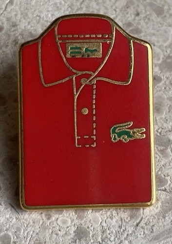 Pin lacoste rouge arthus - lacoste,