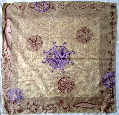 Longchamp foulard soie - -,