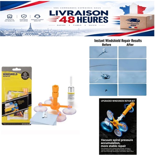 Kit réparation pare-brise