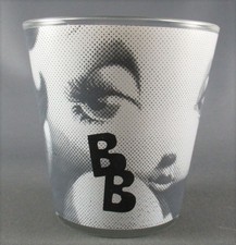 Betty Boop - lemonade glass soda in glass 9cm - Betty Boop face black & white