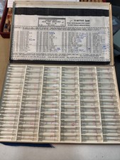 EMPTY NO PARTS Cosmopolitan American Pocket Watch Balance Staff Box W/72 Bottles