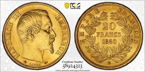 Napoléon iii francs - iii, 20