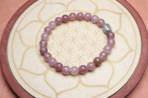 Bracelet quartz fraise - bracelet, mm