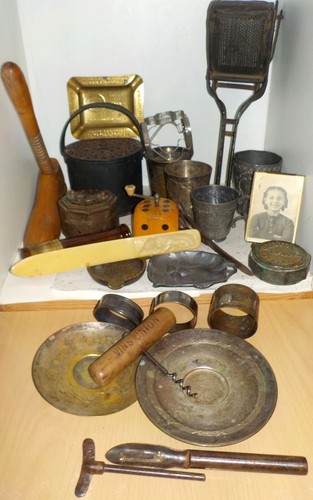 Lot brocante objets de - brocante, objets,