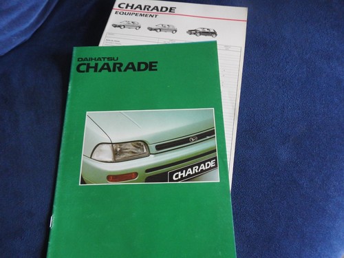 Catalogue daihatsu charade - catalogue,