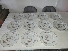 11 assiettes Bernardaud Limoges Dunois