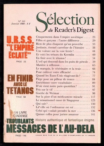 Sélection reader digest - du,