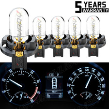 White LED Dash Gauge Cluster Panel Lights Bulbs Kit for Suzuki Samurai 1986-1995