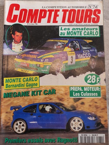 Revue compte tours - revue,