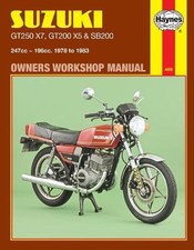 Suzuki GT250X7, GT200X5 &