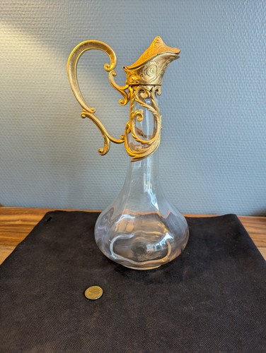 Aiguière verre soufflé