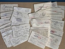 LOT DE 73 CORRESPONDANCES