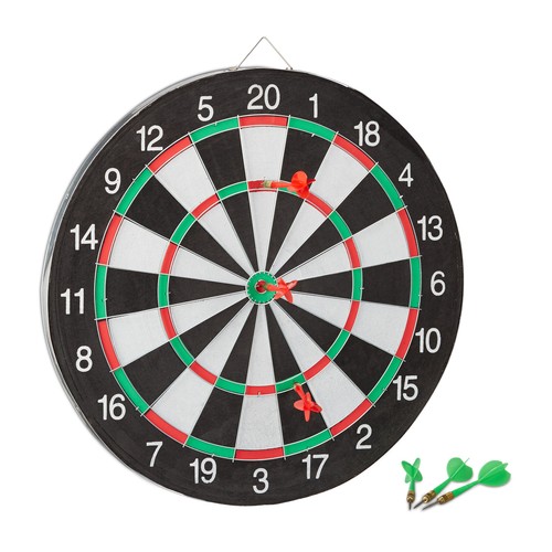 Cible avec fléchettes en - 6,