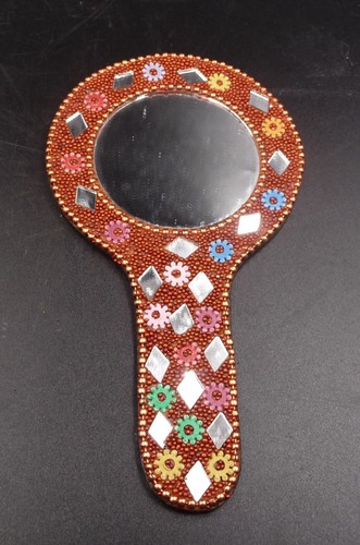 Miroir sac oriental - oriental, perles