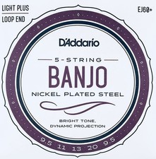 D'Addario Ej60 + 5 Corde Banjo