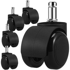  5 Pcs Roue Fauteuil Bureau Roulette Pour Meuble Roulettes De Chaise