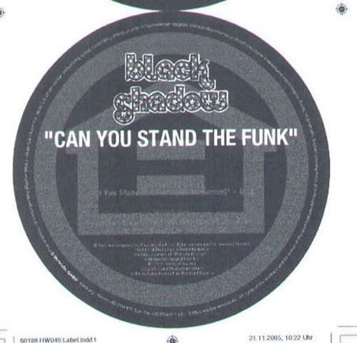 Black shadow can - shadow, stand