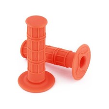 Poignées orange pour motos - orange,