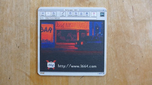 Beer mat france kronenbourg - france,