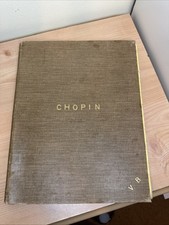 Fr. Chopin's Sämtliche Pianoforte-Werke by Herrmann Scholtz (1900) Vintage 