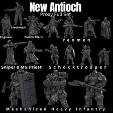 Trench Crusade Compatible - New Antioch - Proxy Full Set include Base