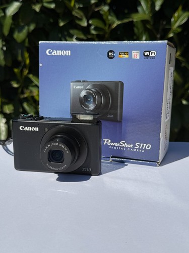 Canon powershot s110 - canon, black