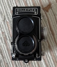 Vintage Rolleiflex T Type 1 TLR Camera - Carl Zeiss Tessar 3.5/75mm - 1958-1961