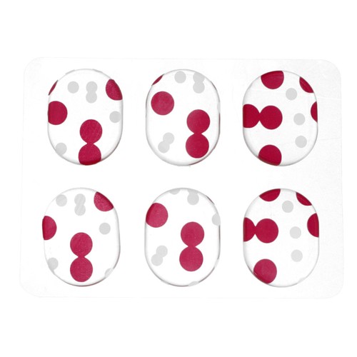 6pcs silicone auto adhésif - silicone, auto-adhésif