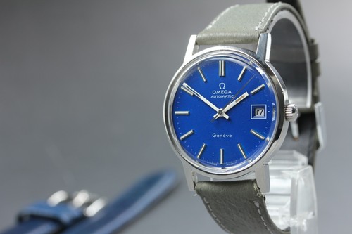 Omega geneve 166 0163 - geneve, blue