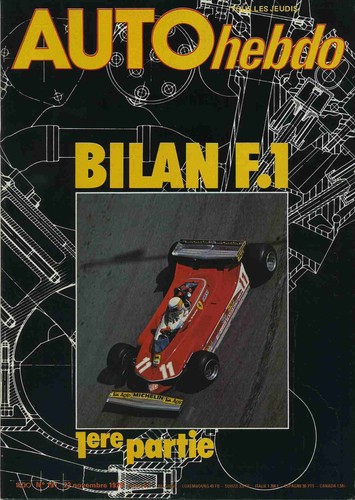 Auto hebdo 191 11 1979 - hebdo, n°191