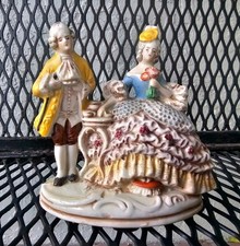 Vintage GDR Porcelain Couple Figurine - Made in Germany