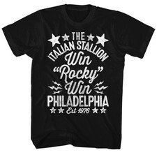 Rocky - Win Fait Main 2 - Manches Courtes - Adulte - T-Shirt