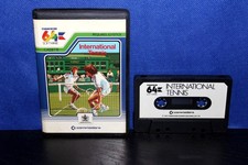 International Tennis Commodore 64 • Jeu complet PAL • Très bon état testé
