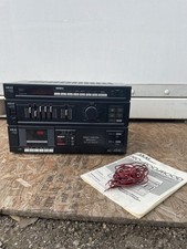 Akai Hifi Pro A100/A100D Amplifier Tuner Deck W/ Manual “Very Nice Tested”