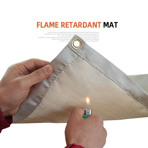 Tapis feu camp - tapis, de